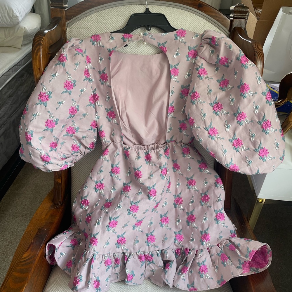 Sister Jane puff sleeve mini dress
